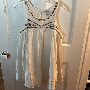 American Rag cream linen dress